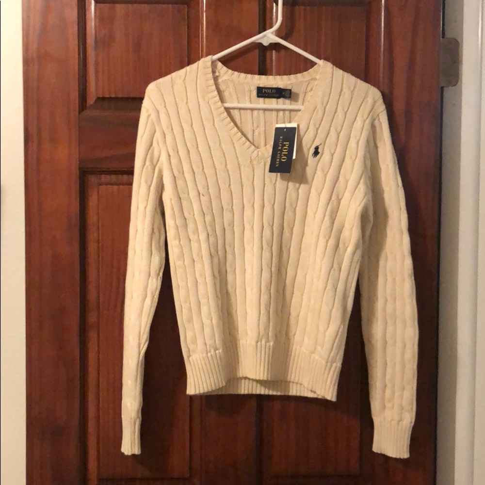 Ralph Lauren Cream Sweater